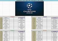 Calendrier Ligue des Champions 2014 Calendrier Ligue des Champions 2014