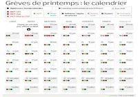 Calendrier grèves 2016  Windows