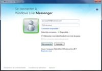 MSN Windows Live Messenger Windows