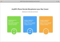 AnyMP4 iPhone Donnée Récupération pour Mac Gratuit Mac