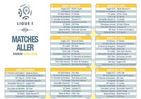 Calendrier officiel Ligue 1 2015/2016 Windows