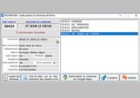 Codes Postaux et Communes Windows